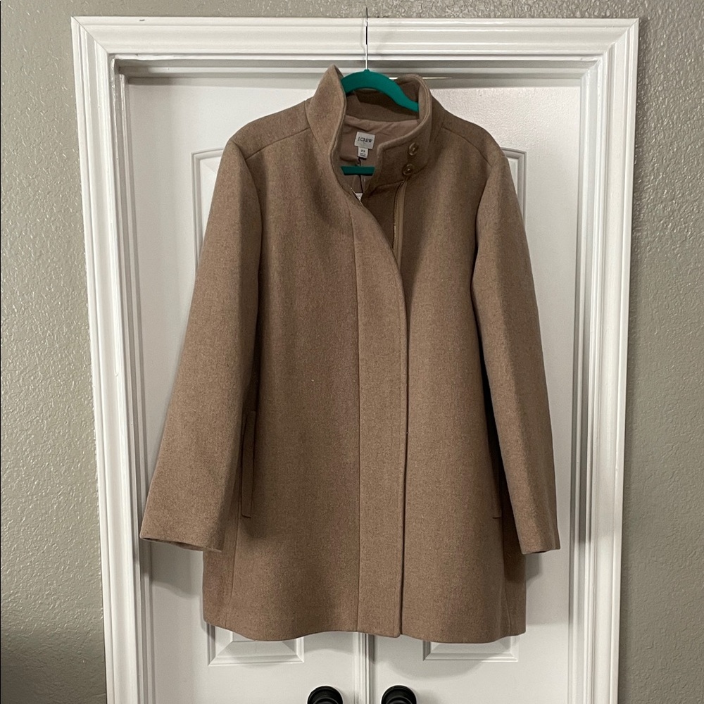 J. Crew Classic Tan Trench Coat